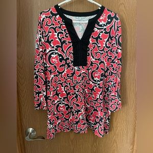 Croft & Barrow Red Blouse